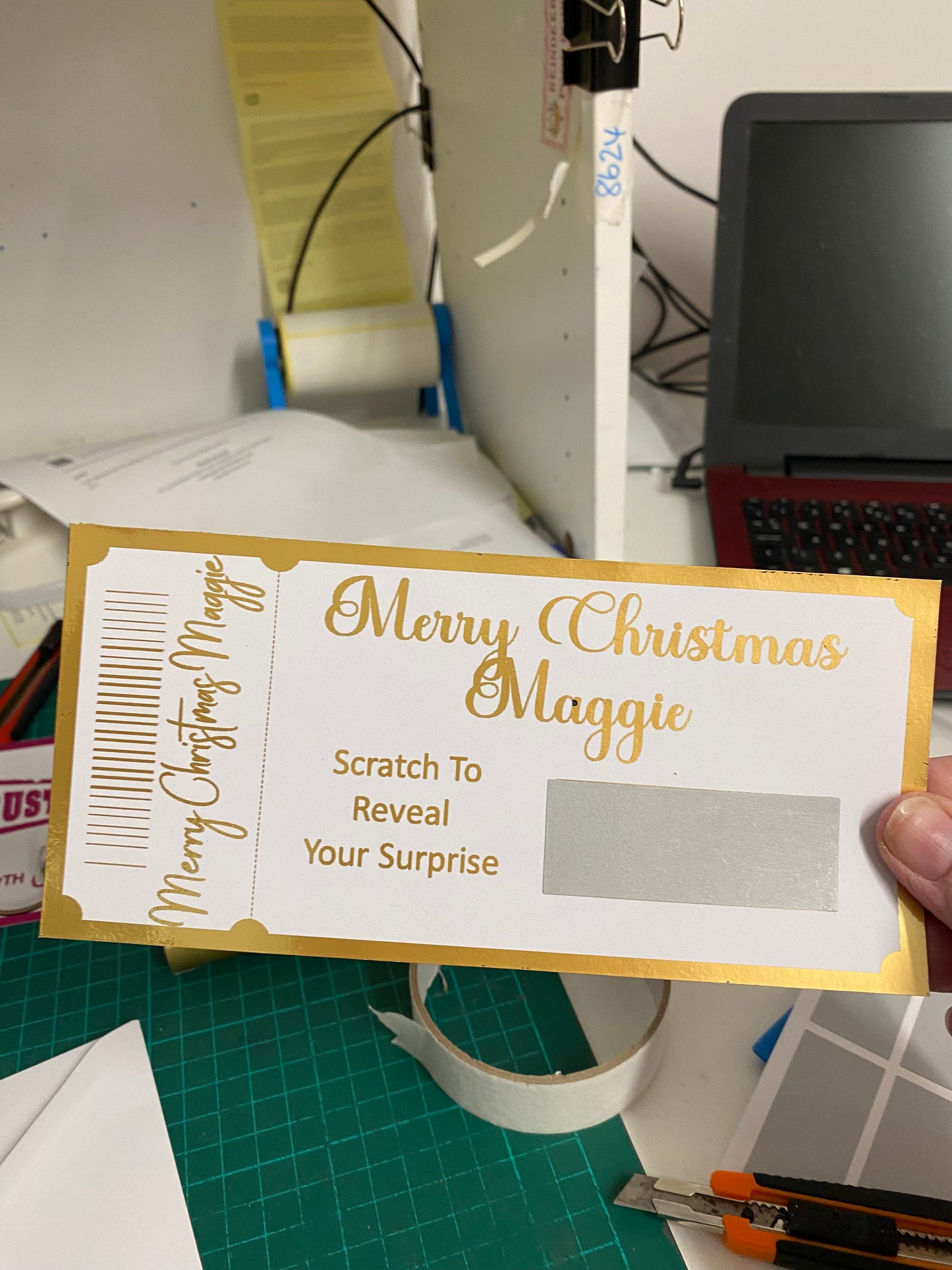 Foiled Ticket
