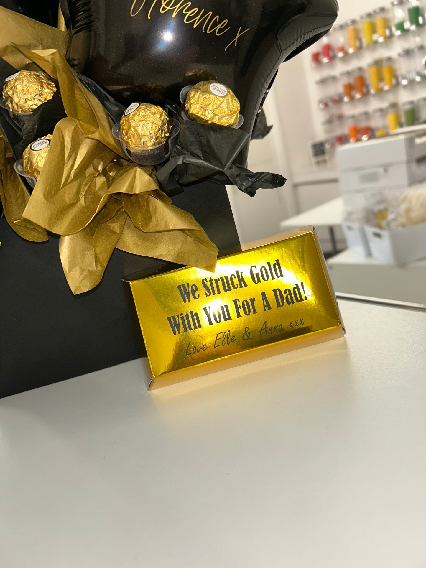 Father’s Day Fillable Gold Bar