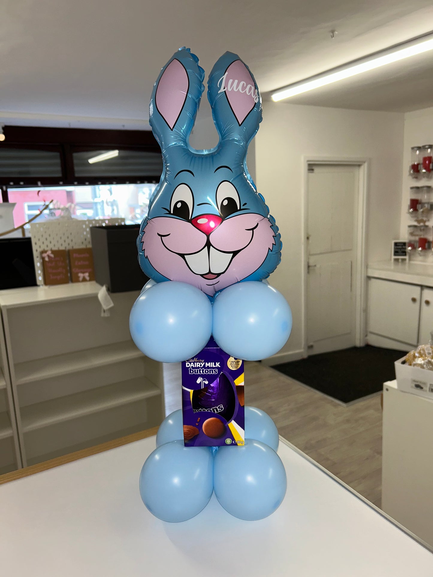 Personalised Mini Bunny Easter Egg Stack