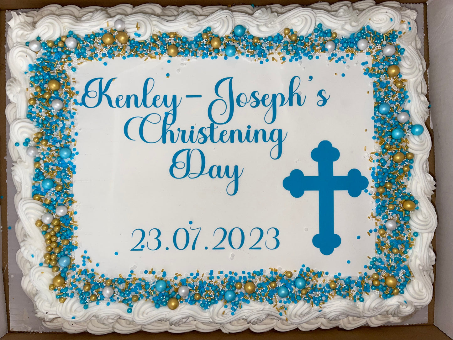 Personalised DIY Costco Cake Decorating Kit
Topper & Sprinkles included Birthday Topper
Cake