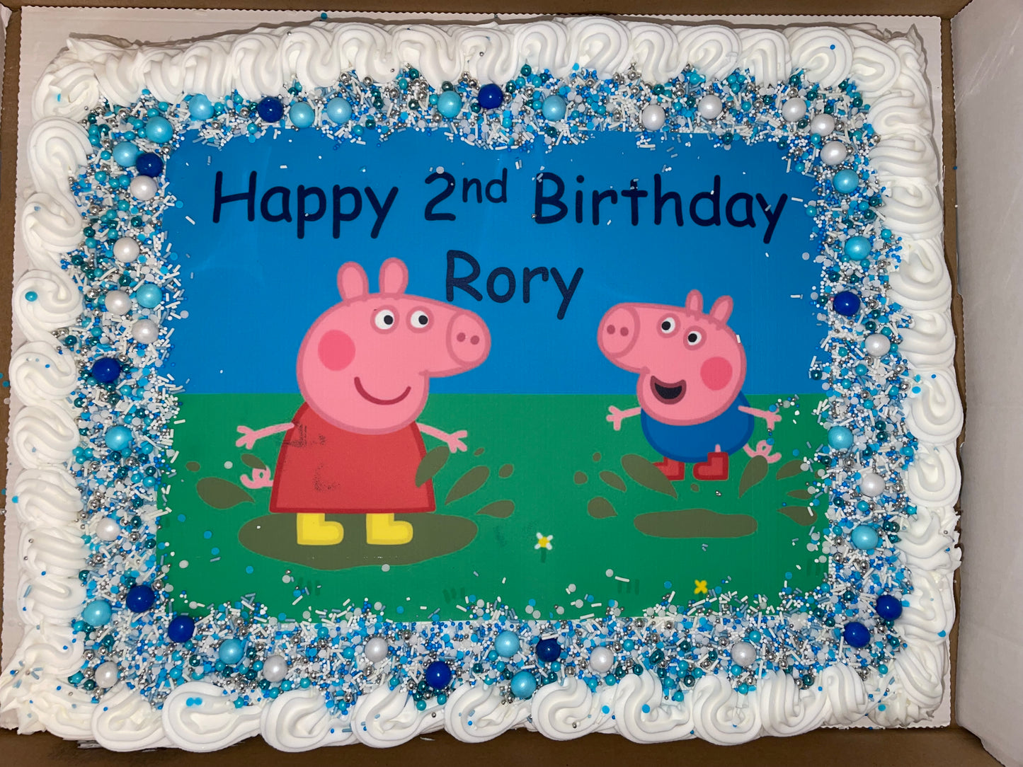 Personalised DIY Costco Cake Decorating Kit
Topper & Sprinkles included Birthday Topper
Cake