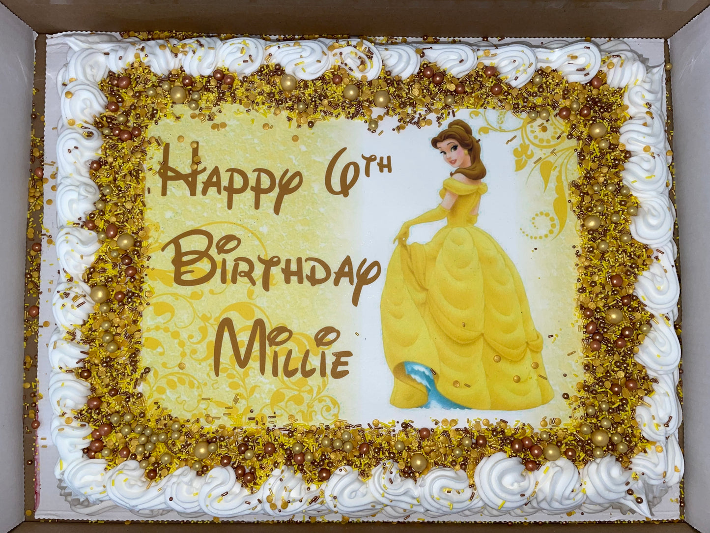 Personalised DIY Costco Cake Decorating Kit
Topper & Sprinkles included Birthday Topper
Cake