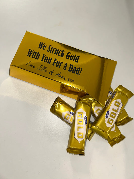 Father’s Day Fillable Gold Bar