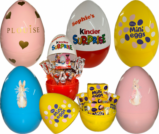 Personalised Fillable Egg (any design) kinder