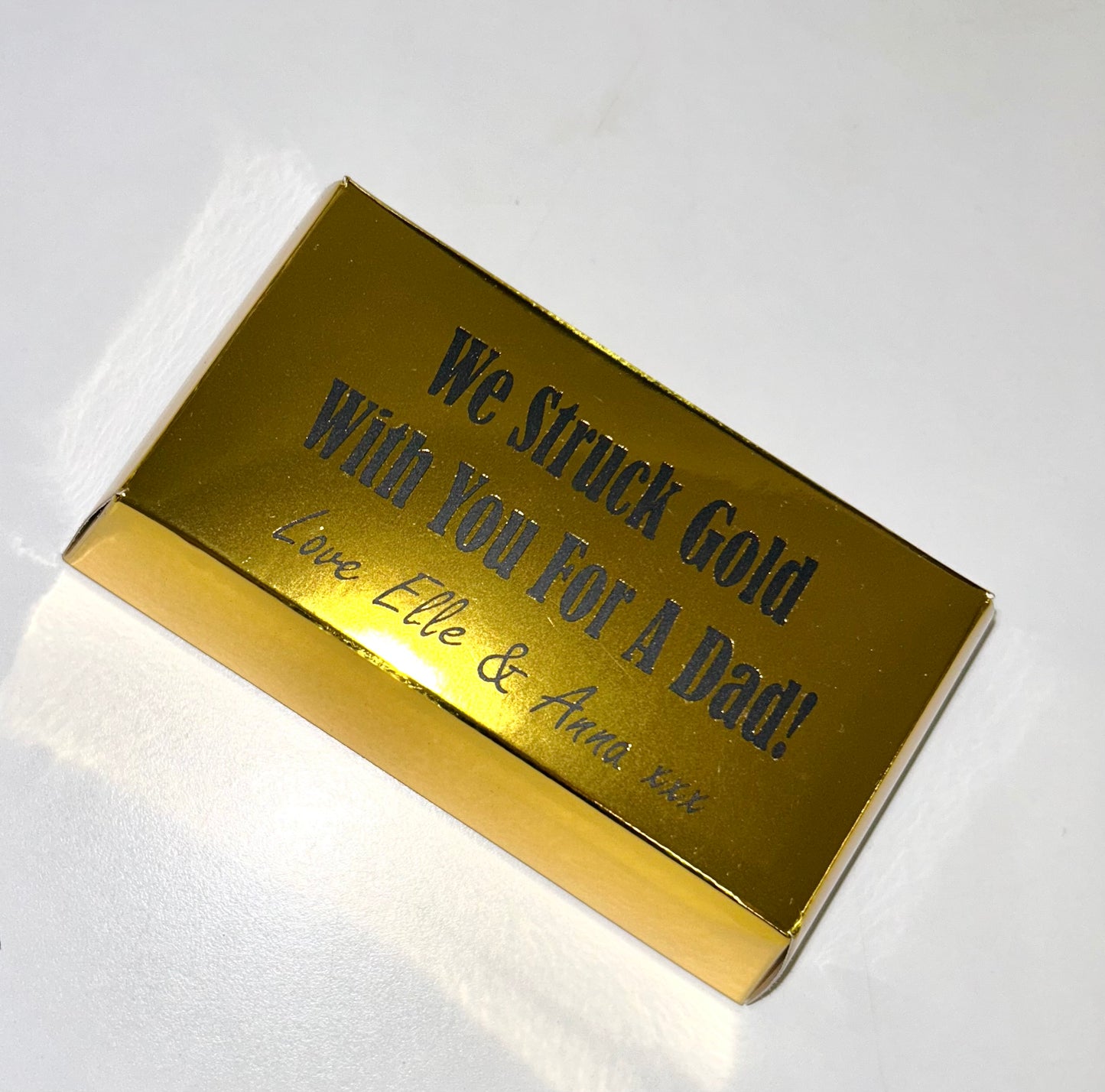 Father’s Day Fillable Gold Bar