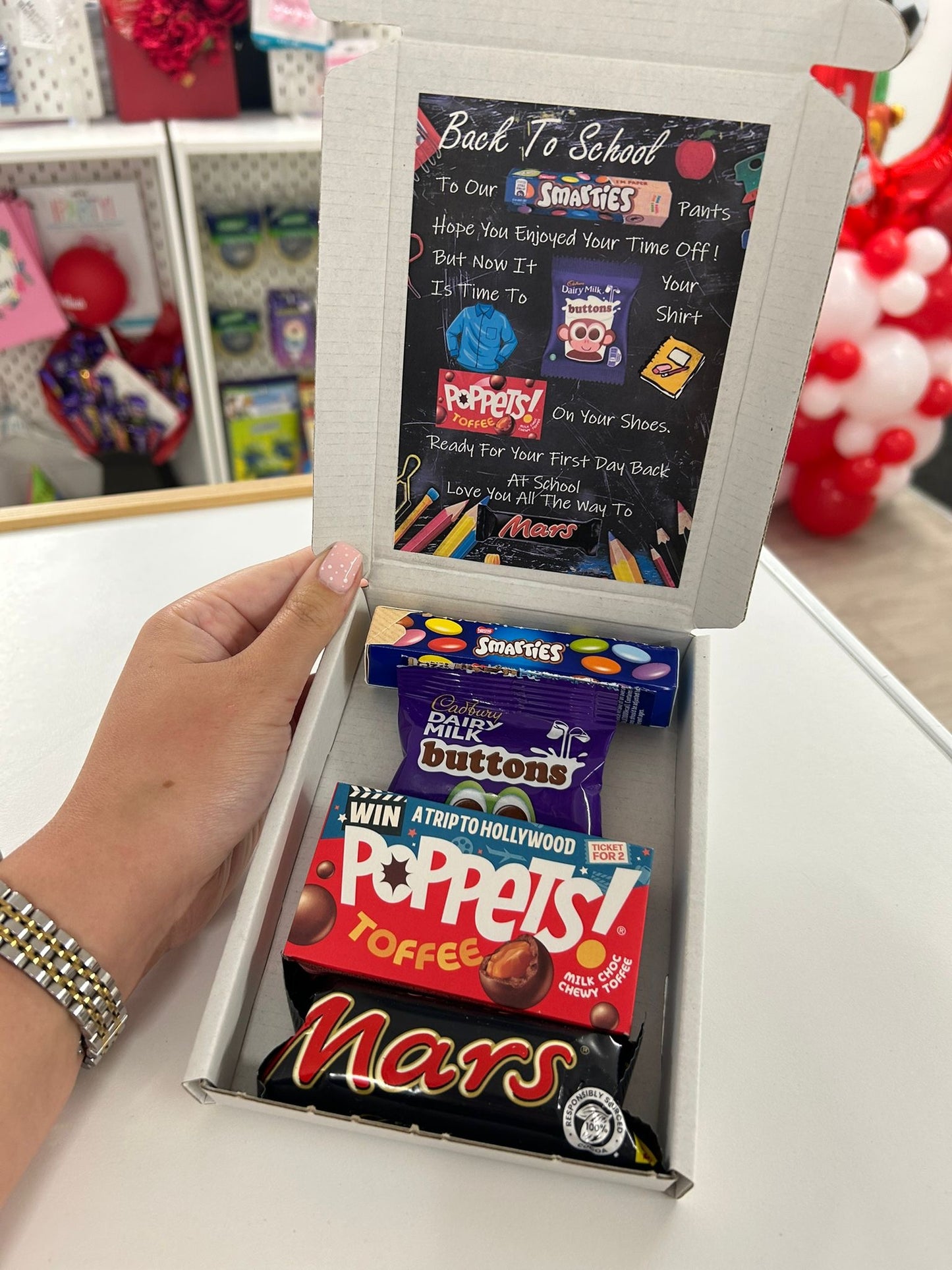 Back To School Chocolate Box