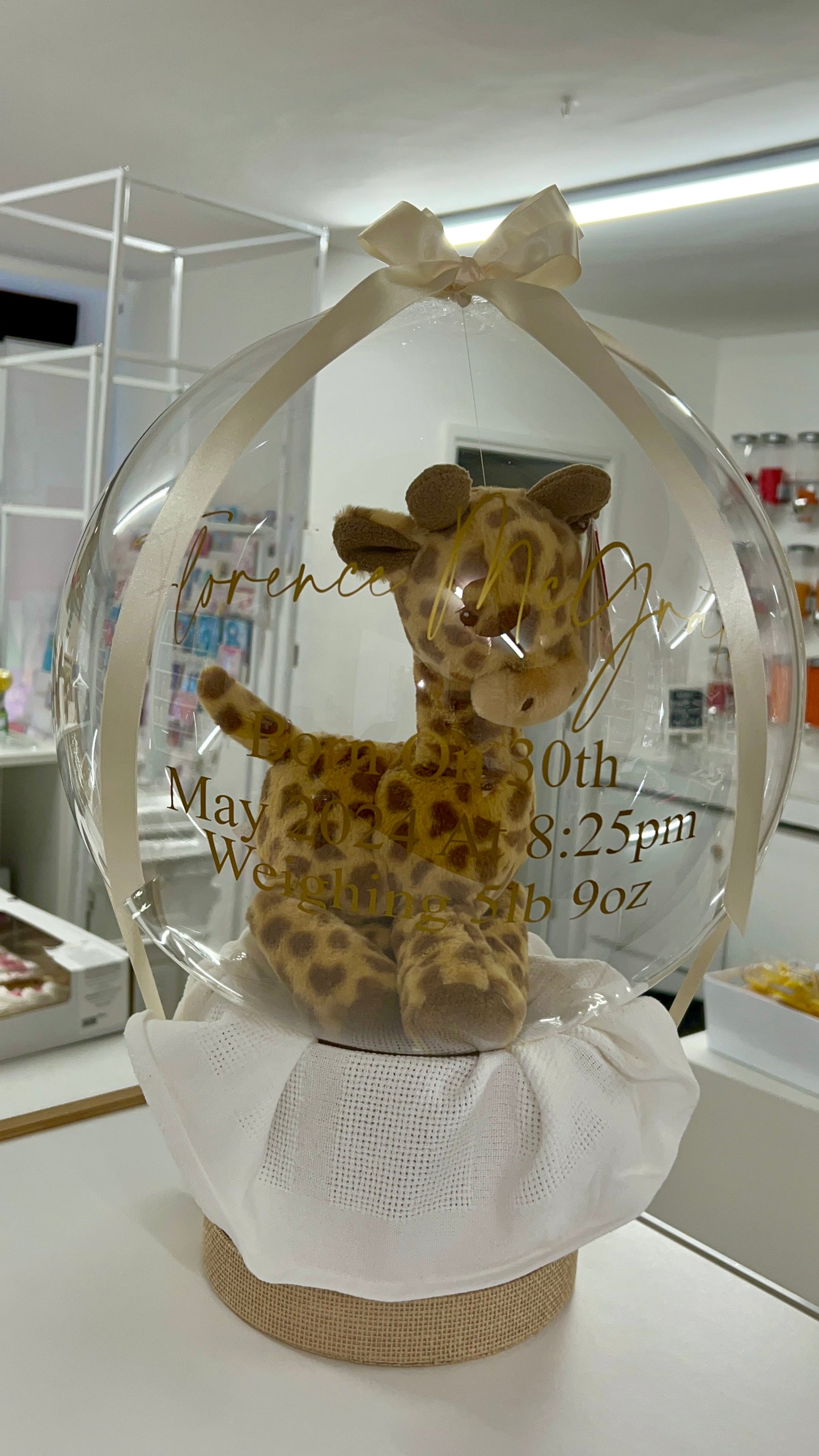 Baby Arrival balloon