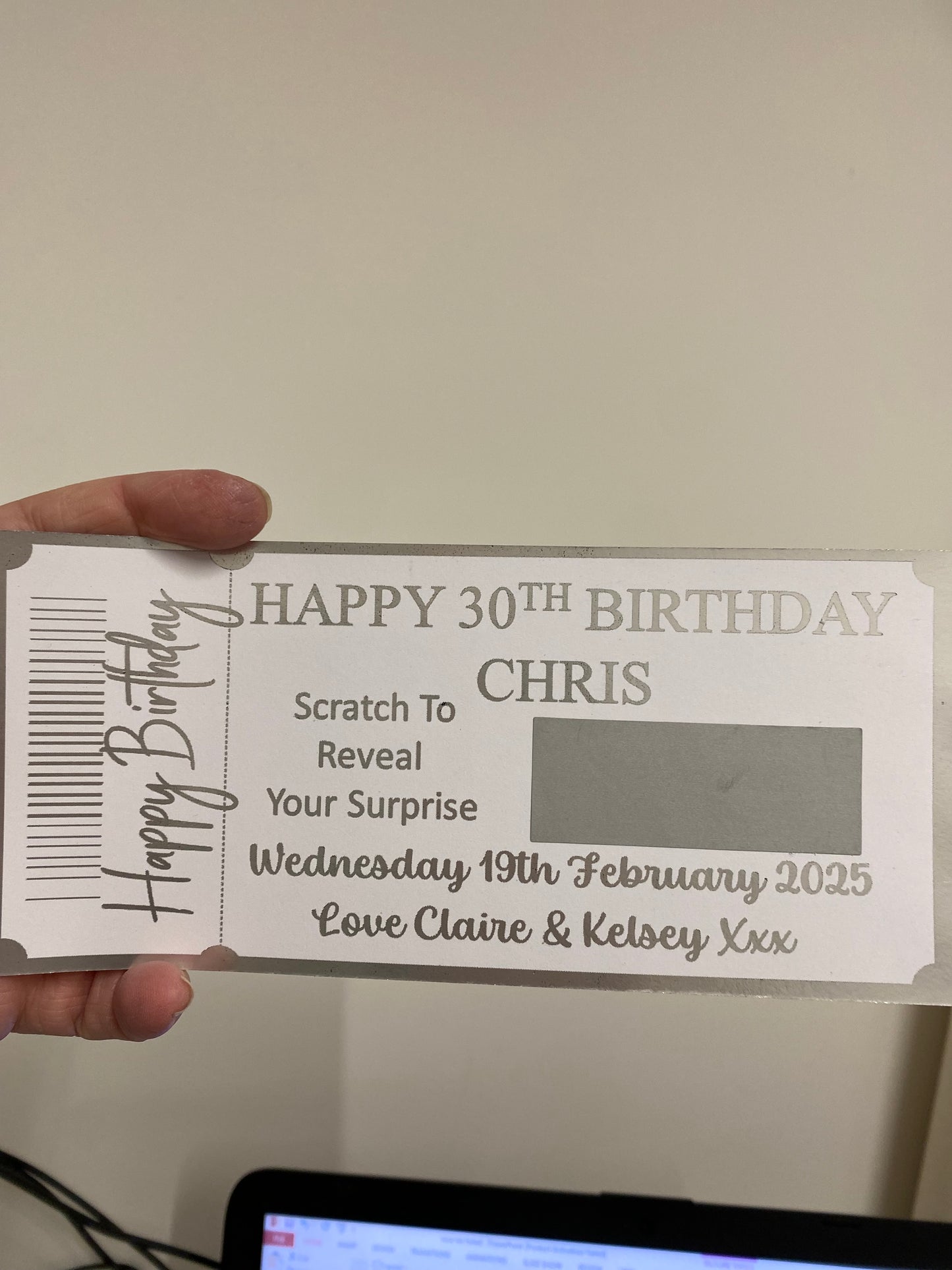 Foiled Ticket