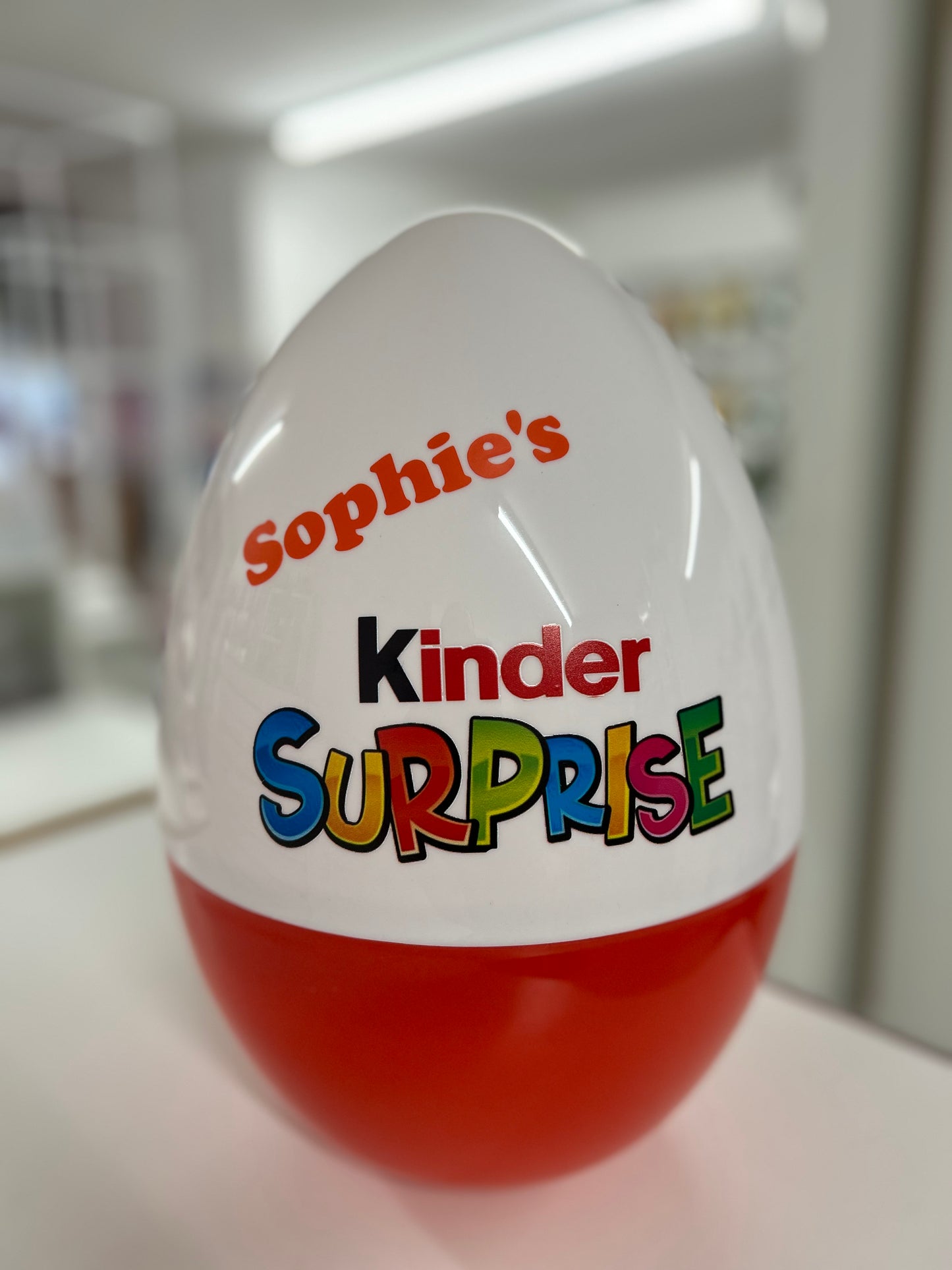 Personalised Fillable Egg (any design) kinder