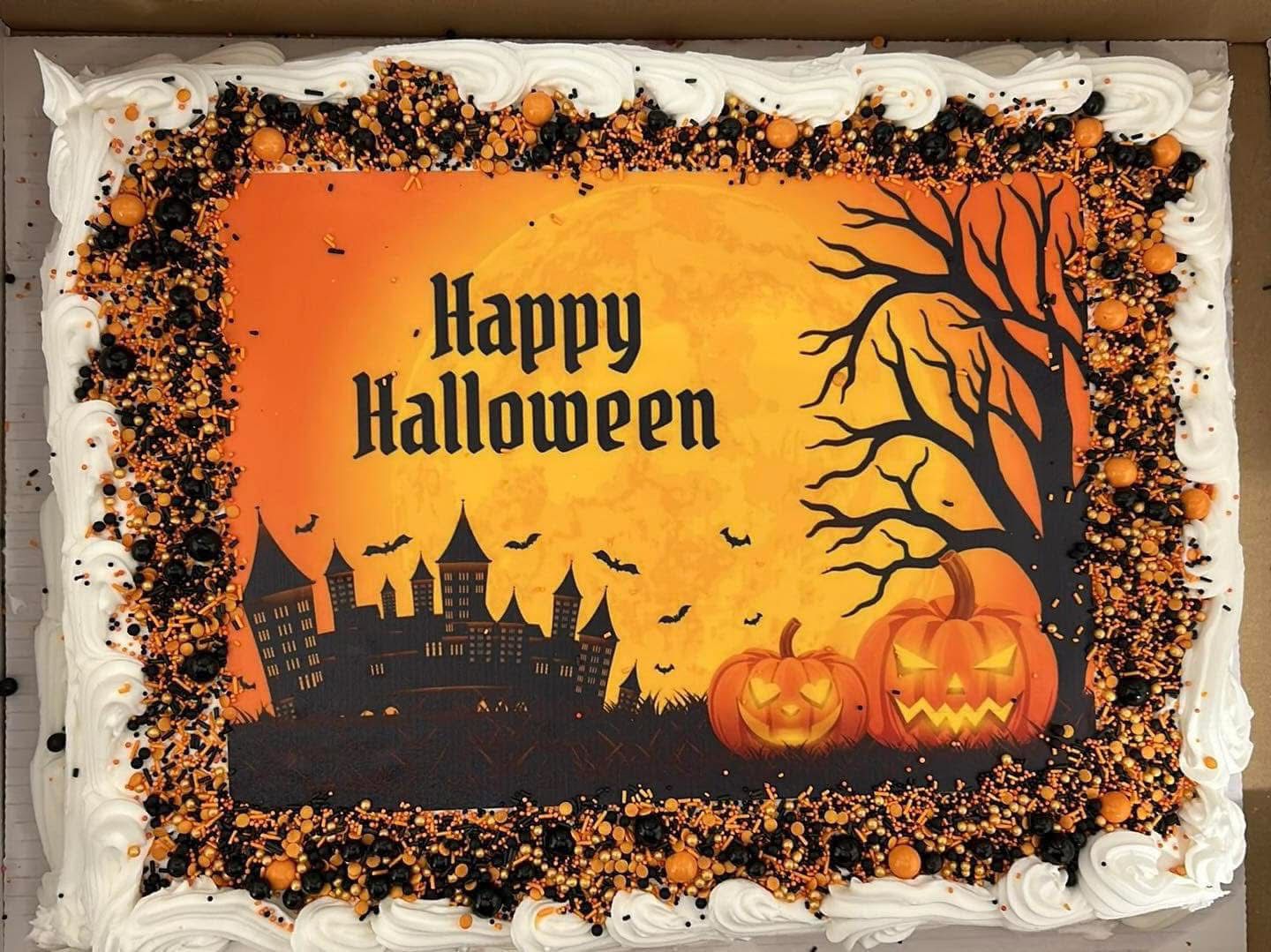 Halloween Costco Cake