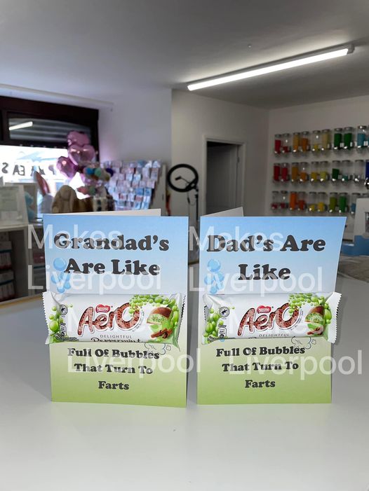 Chocolate Father’s Day Card