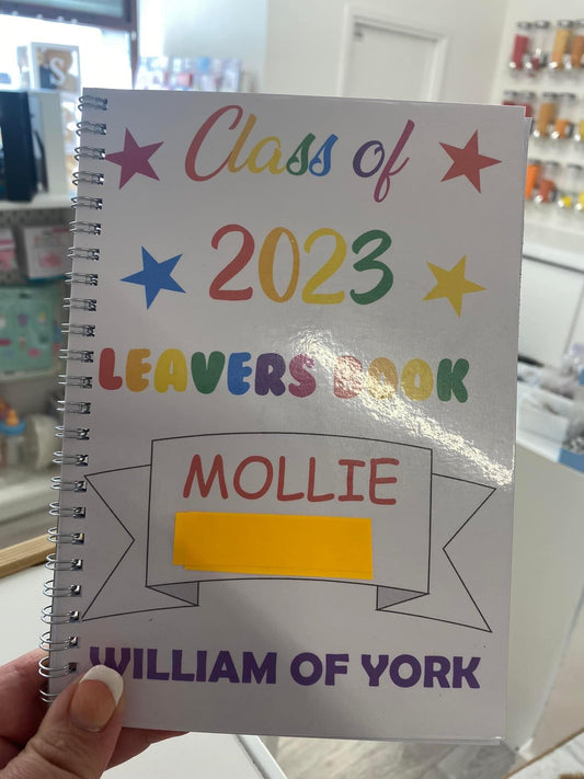 Personalised Leavers Book