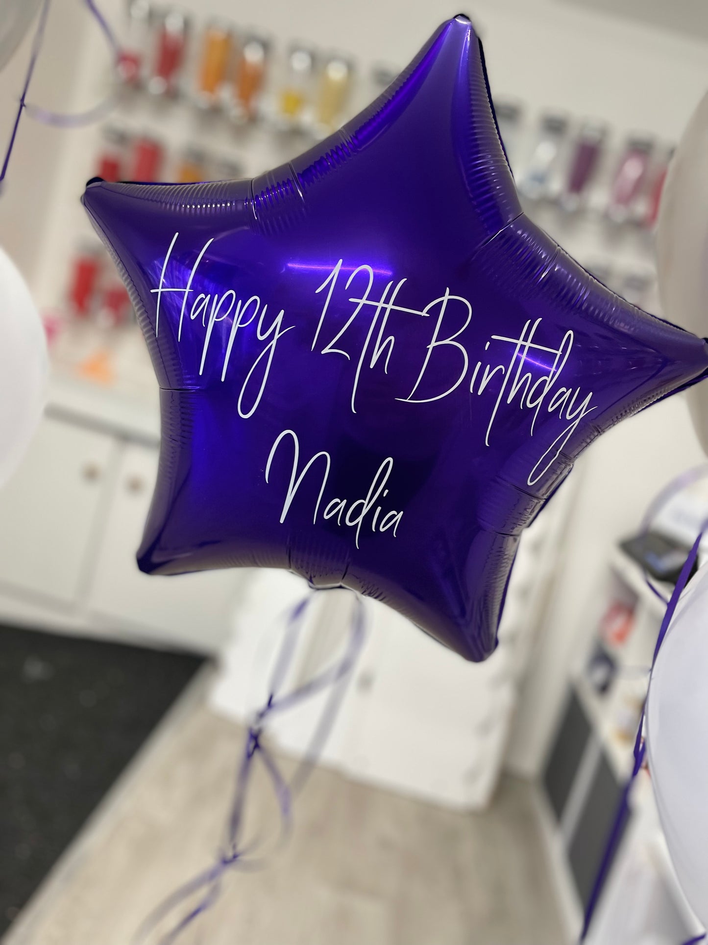 Personalised Star Balloons