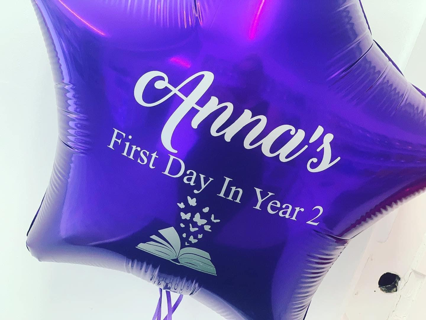 Back to School balloons