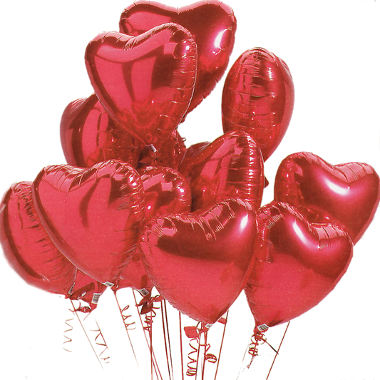 Heart balloons