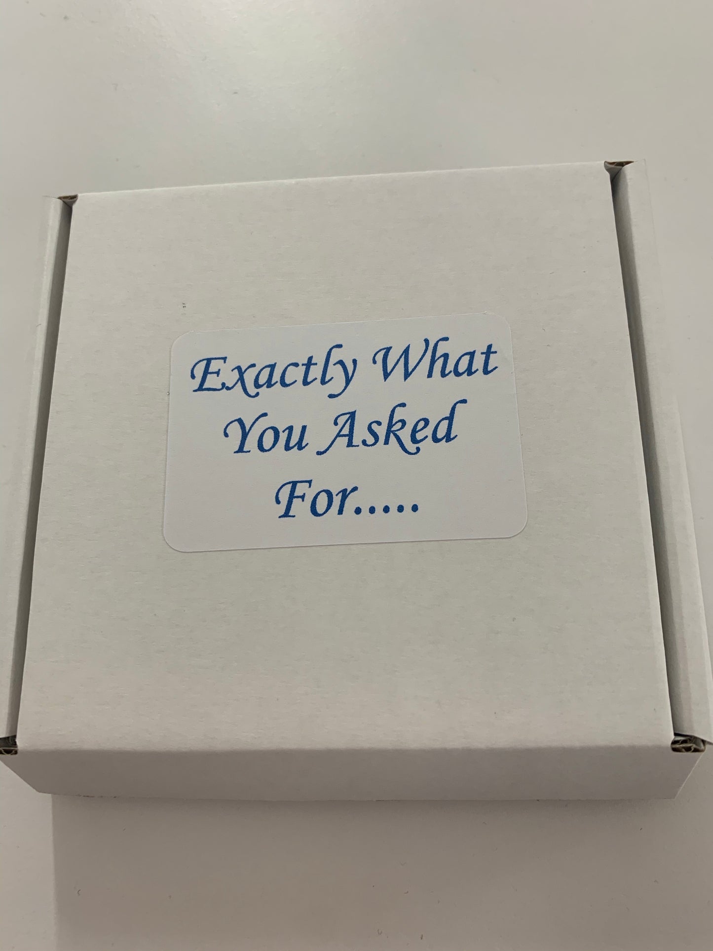 A box of nothing