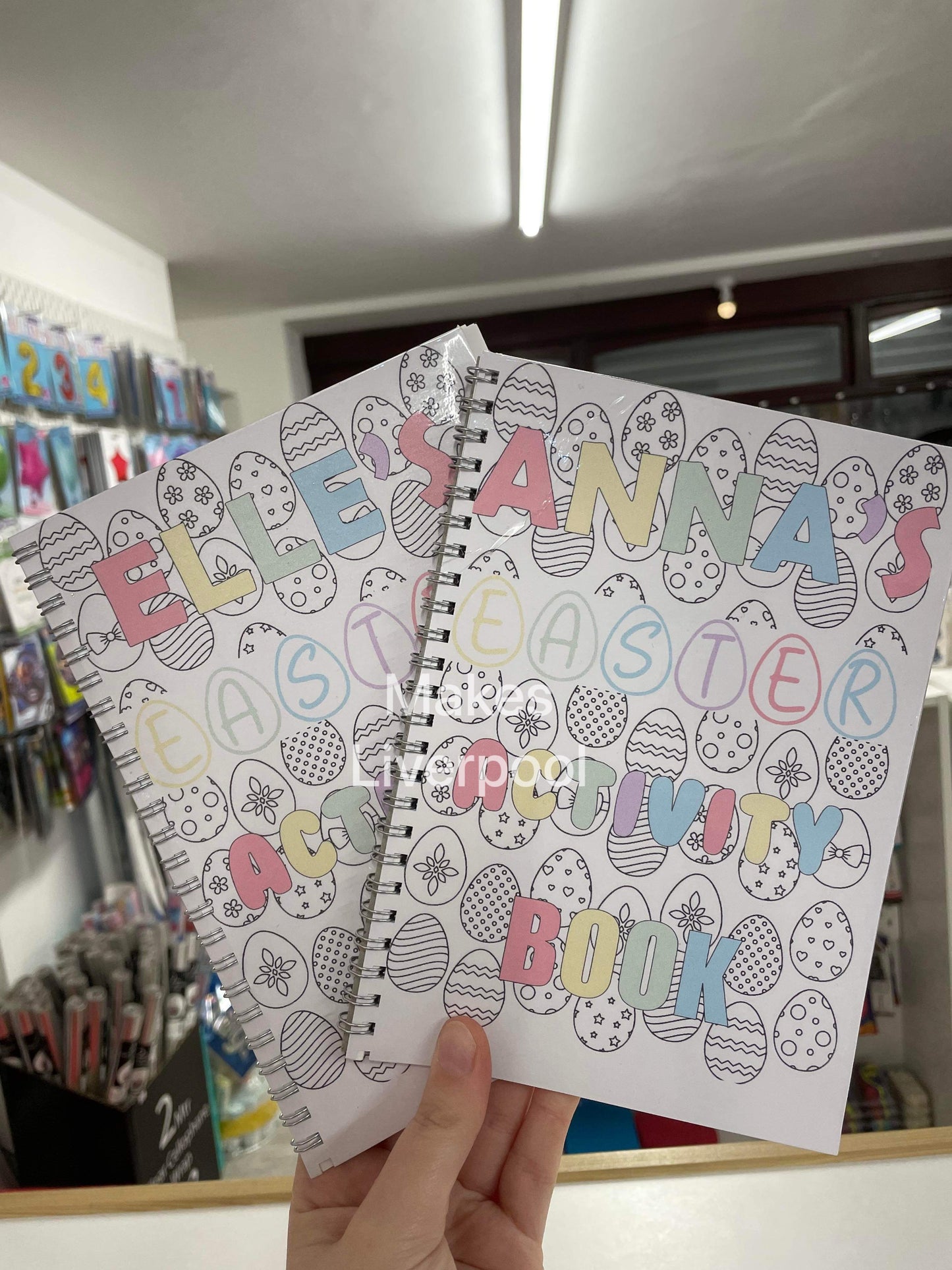 Personalised Easter Colouring & Activity Book
