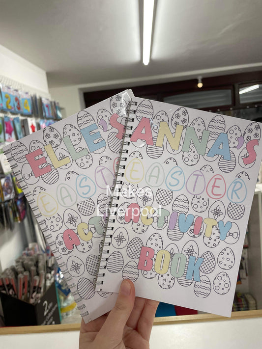 Personalised Easter Colouring & Activity Book
