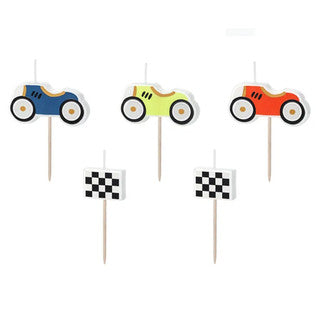 Racing Cars Candles (5)