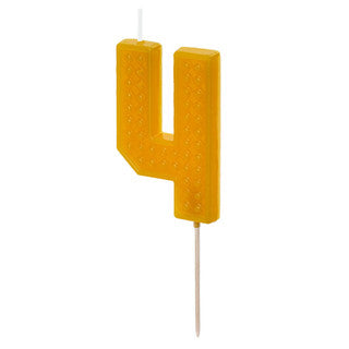 6cm Brick Number 0-9 Candle (1)