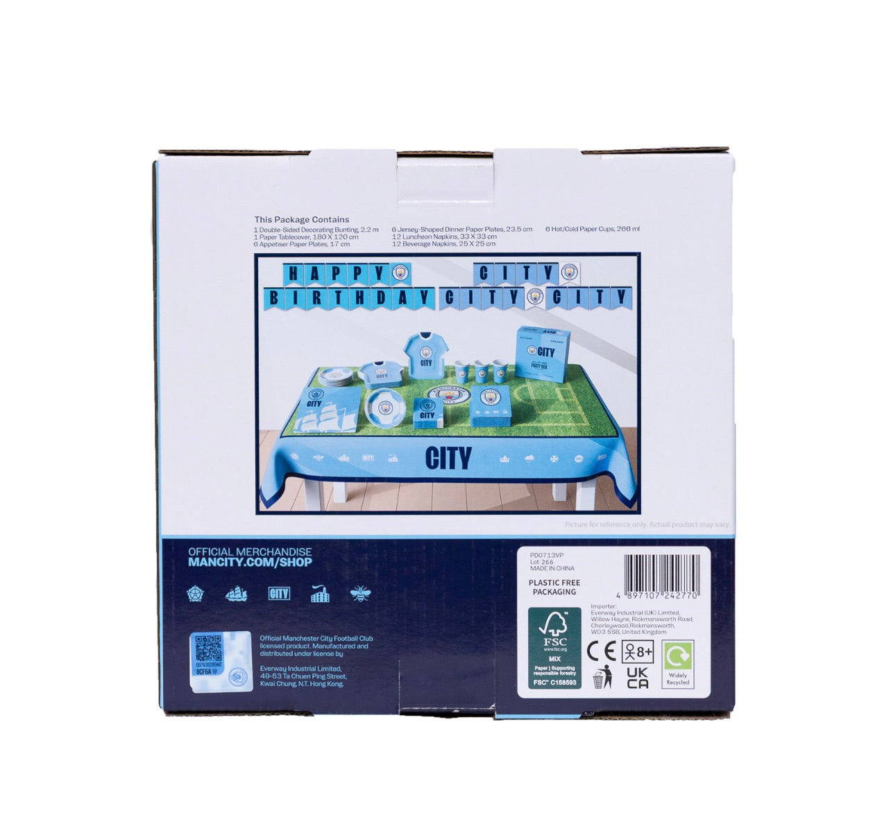 Manchester City FC Party Decorations Set (1)