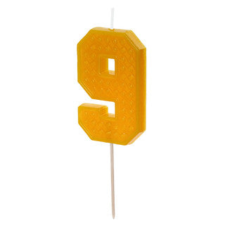 6cm Brick Number 0-9 Candle (1)
