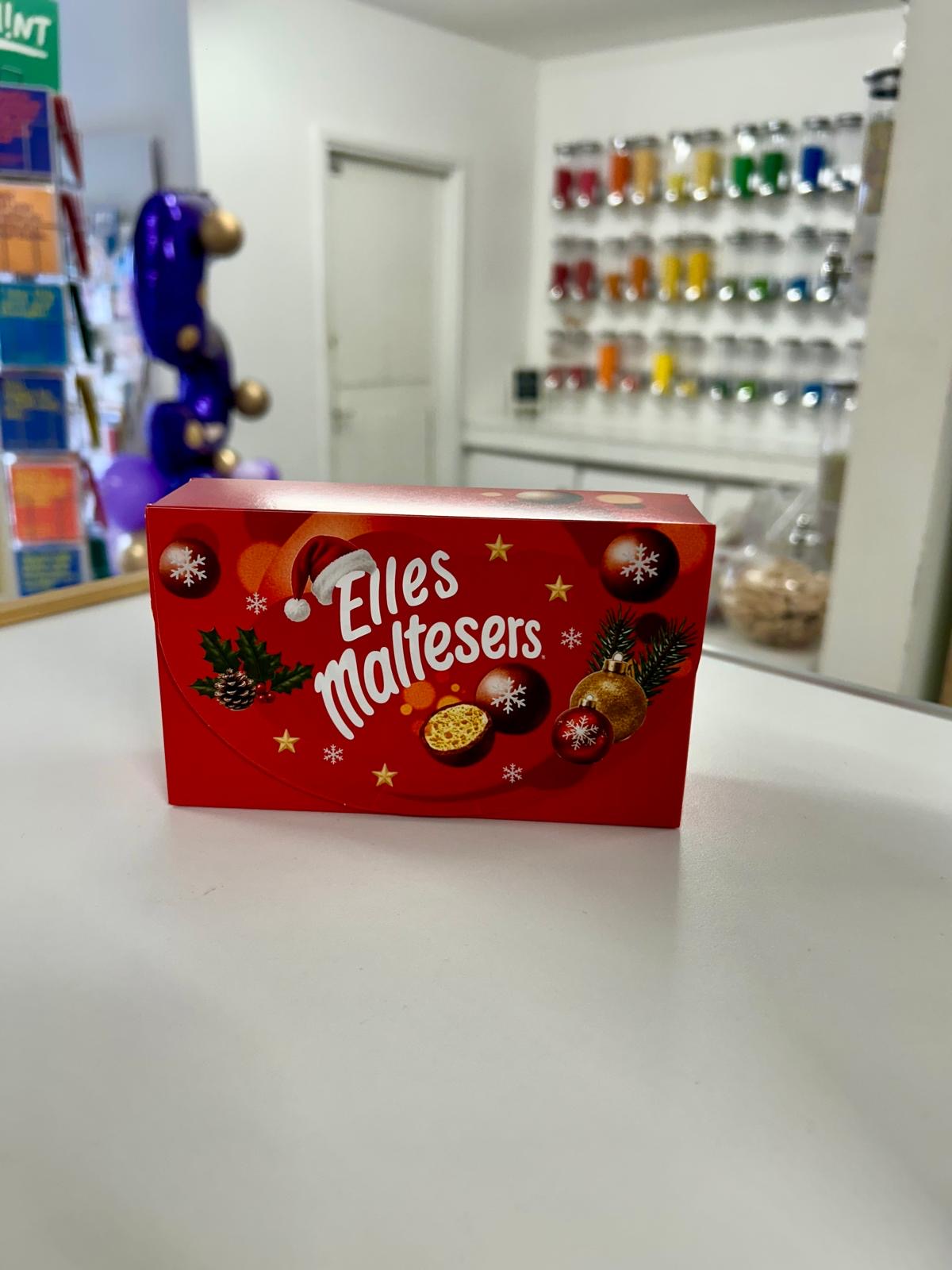 Personalised Christmas Box Of Maltesers