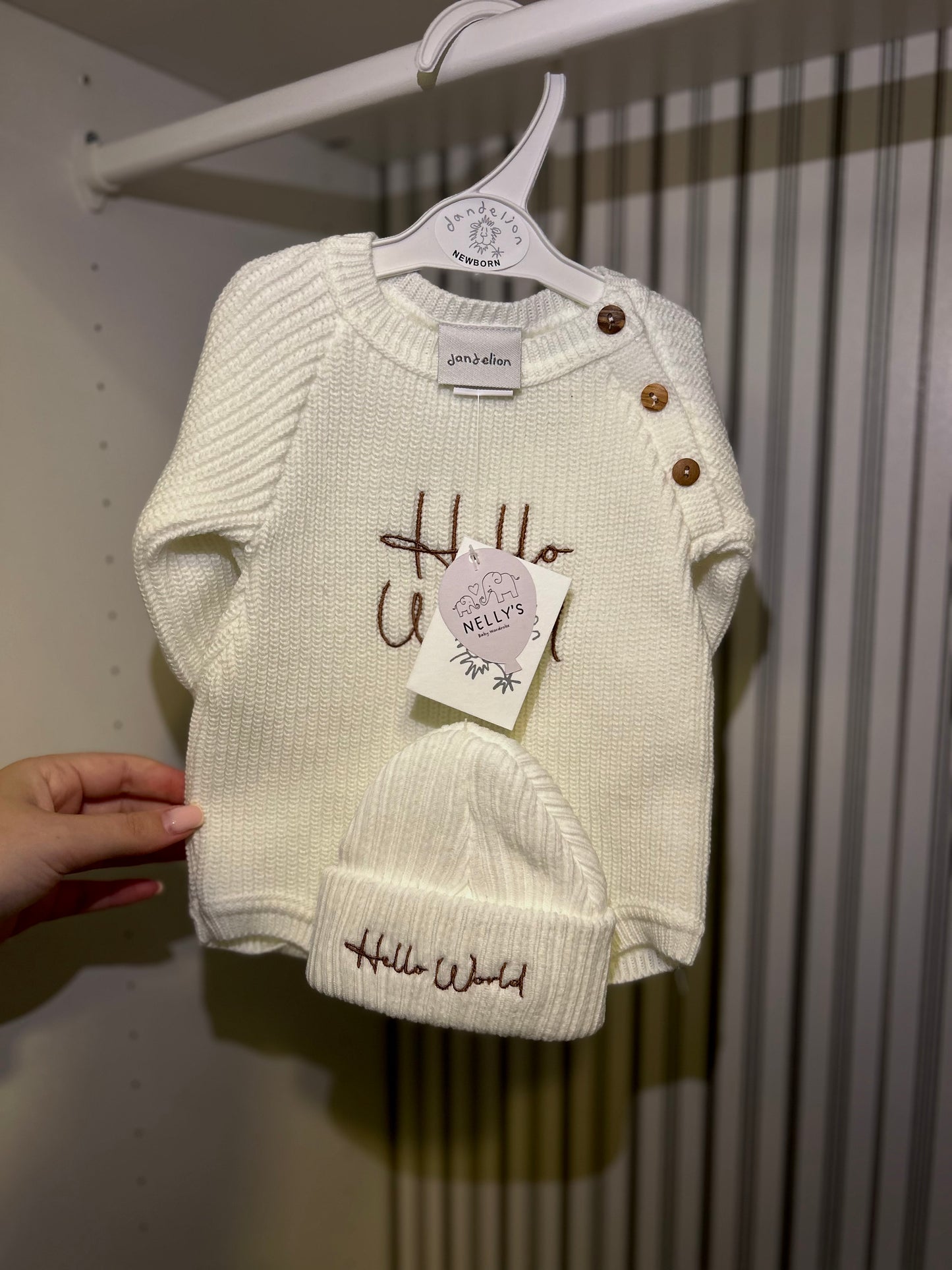 Hello World Romper With Hat