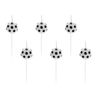 2.5cm Football Birthday
Candles (6)