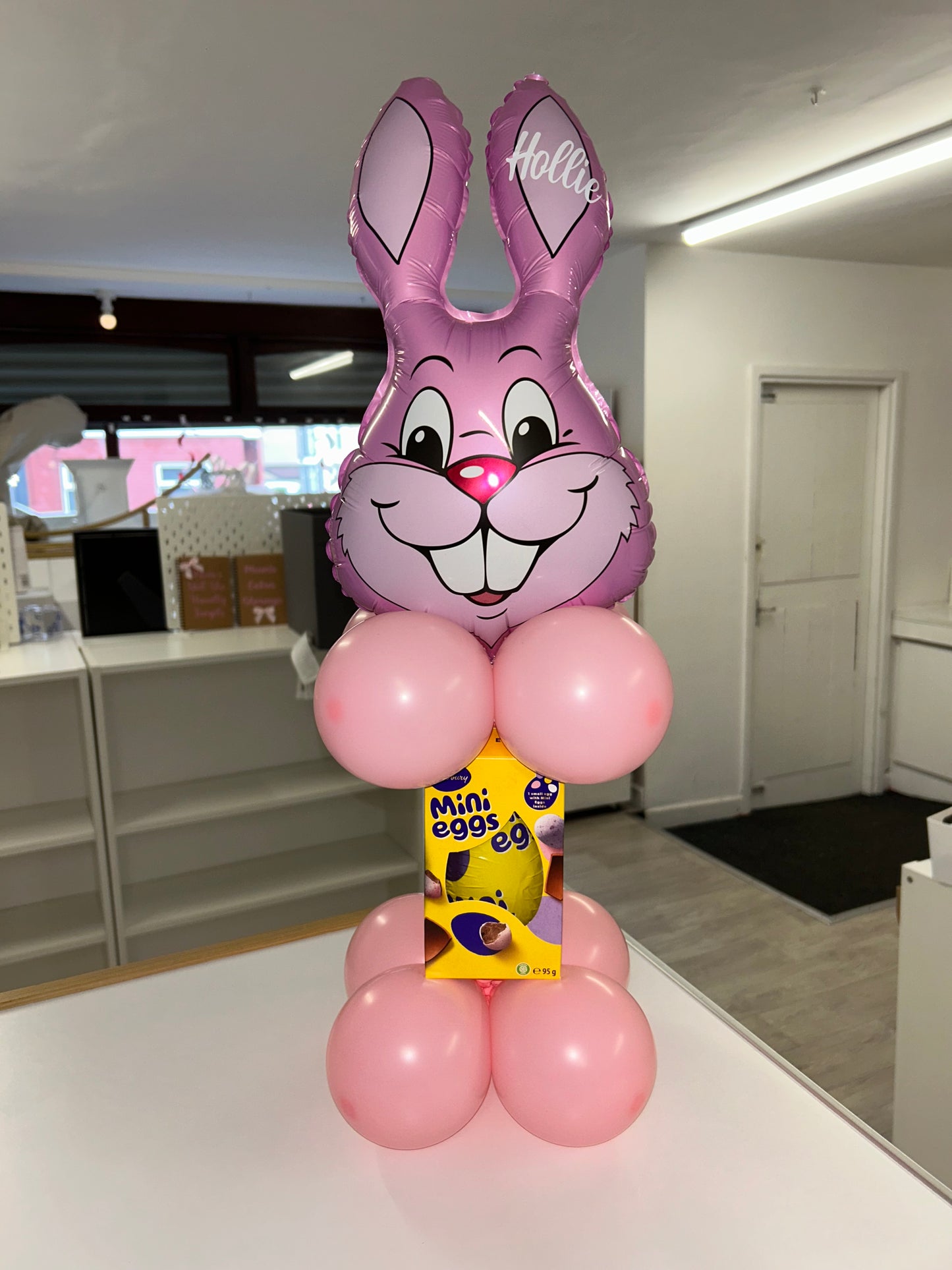 Personalised Mini Bunny Easter Egg Stack