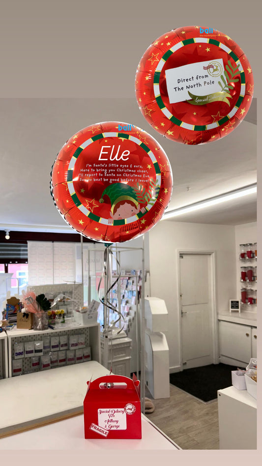 Elf Arrival Balloon