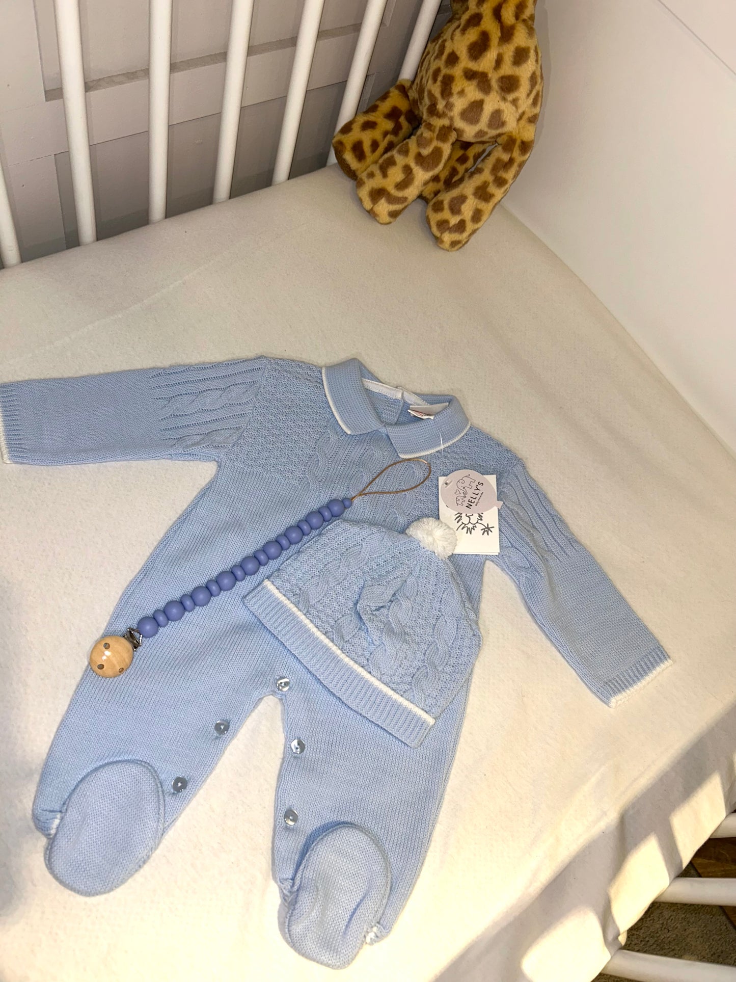 Blue Pram-suit With Hat