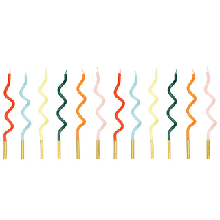 Rainbow Curl Birthday
Candles (12)