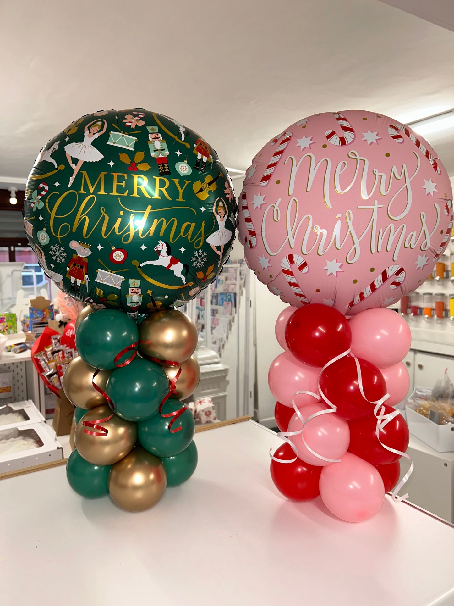 Christmas Mini Balloon Stack