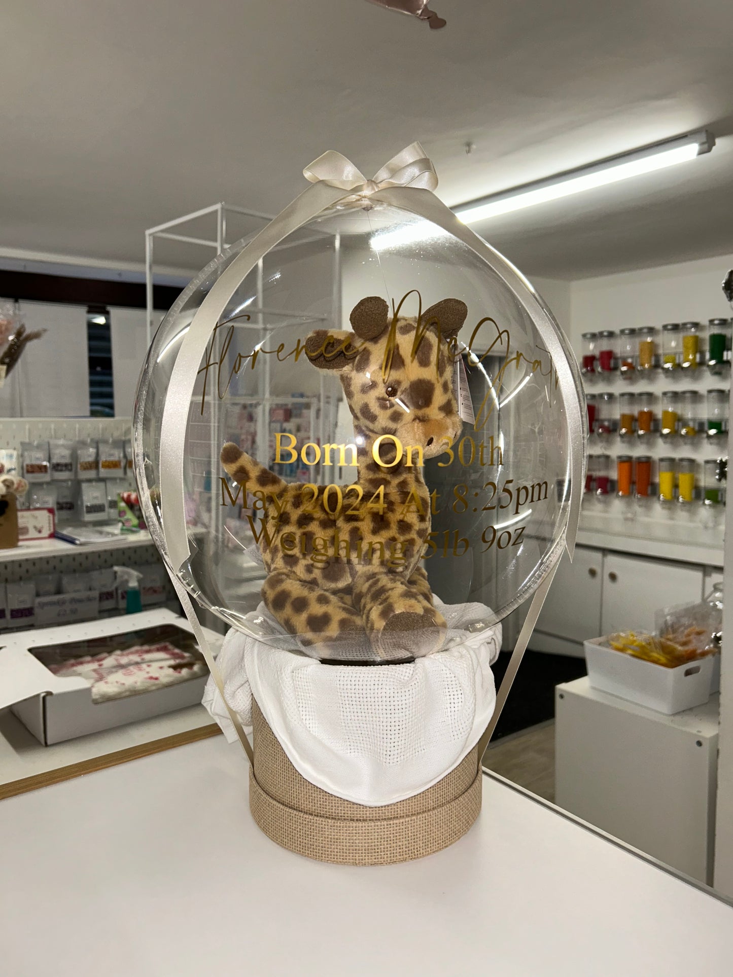 Baby Arrival balloon