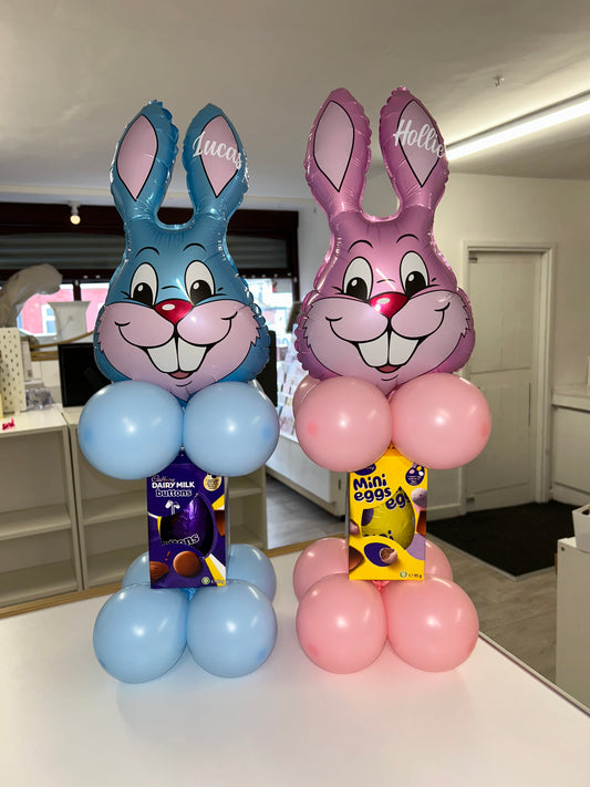 Personalised Mini Bunny Easter Egg Stack