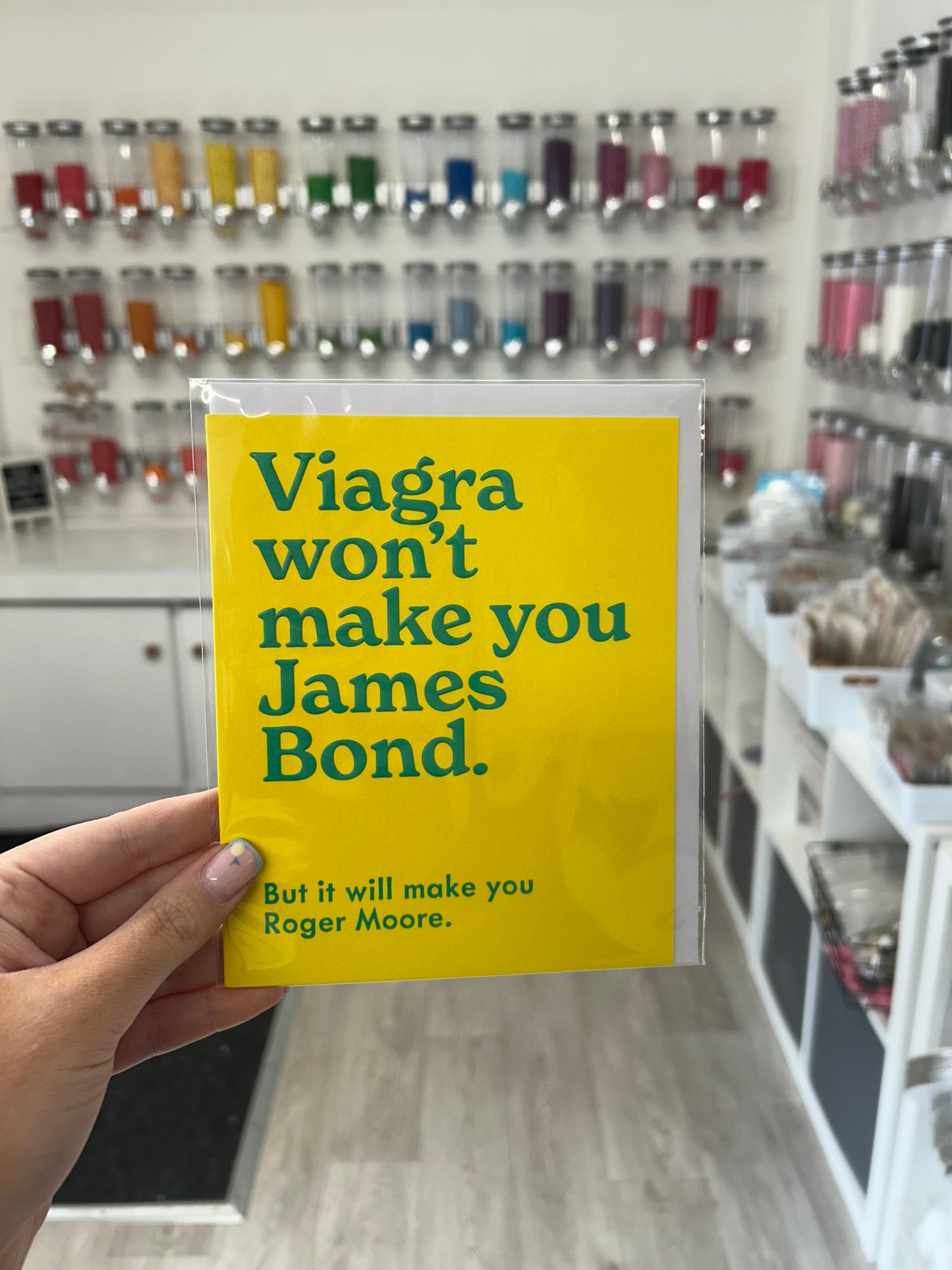 Viagra won’t make you James Bond. But it will make you Roger Moore