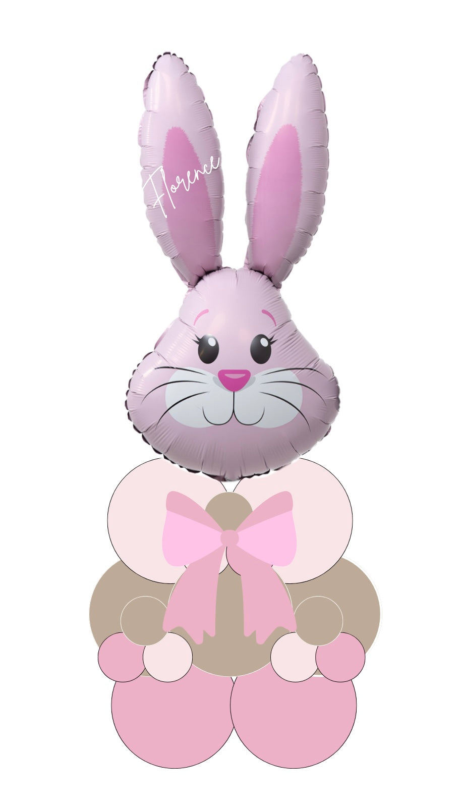 DIY Large Personalised Bunny Stack