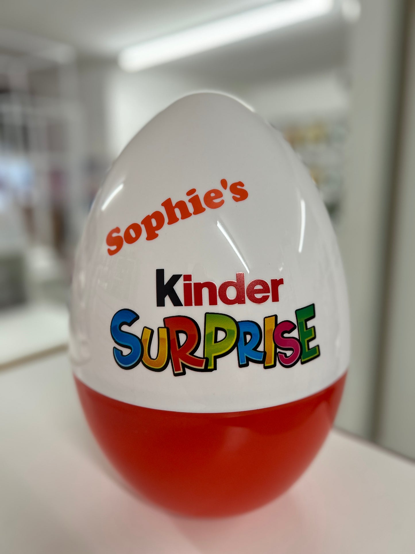 Personalised Fillable Kinder Egg