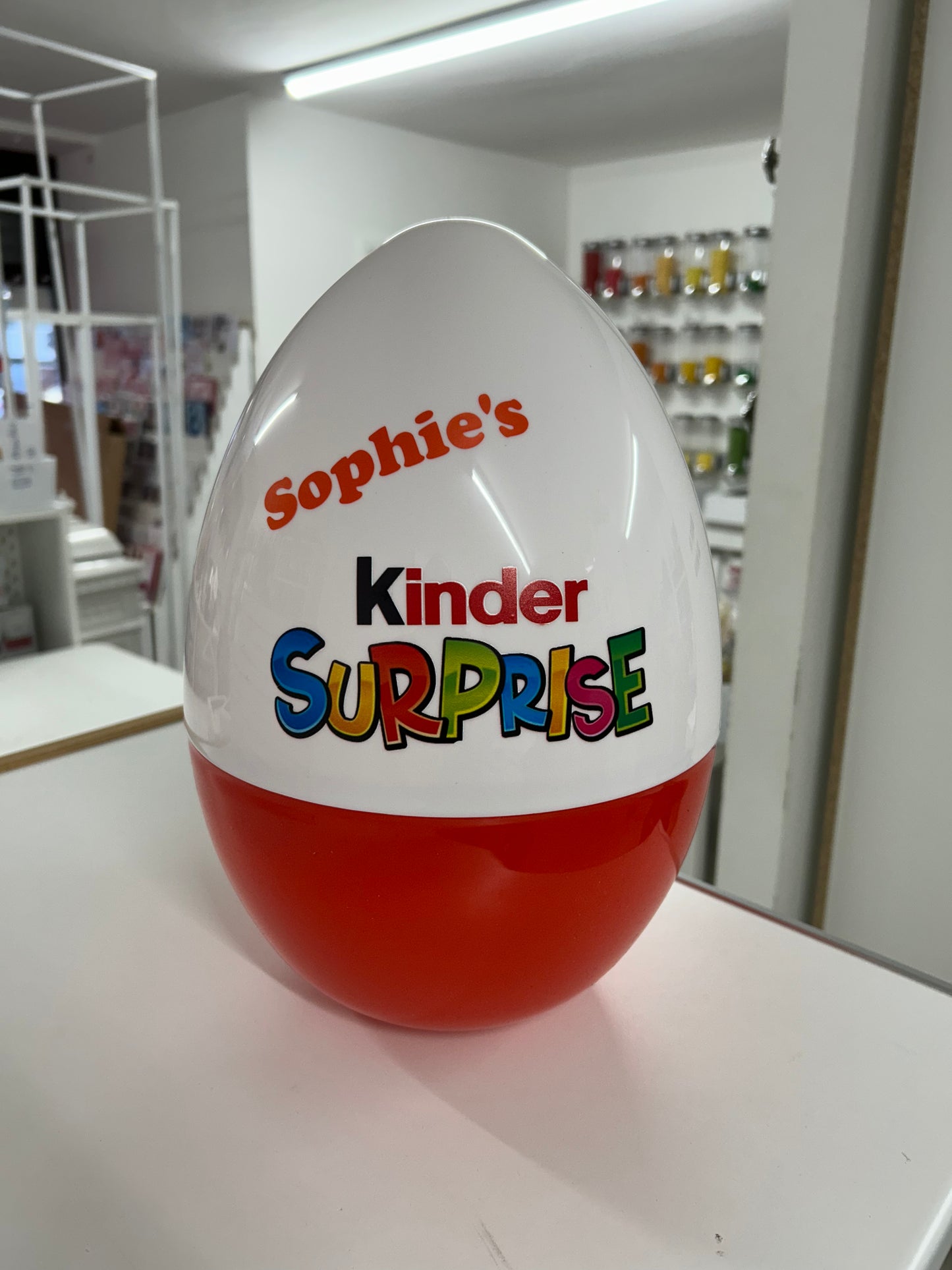 Personalised Fillable Kinder Egg