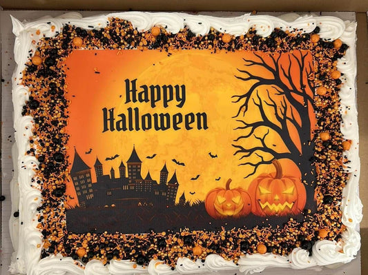 Halloween Costco Cake