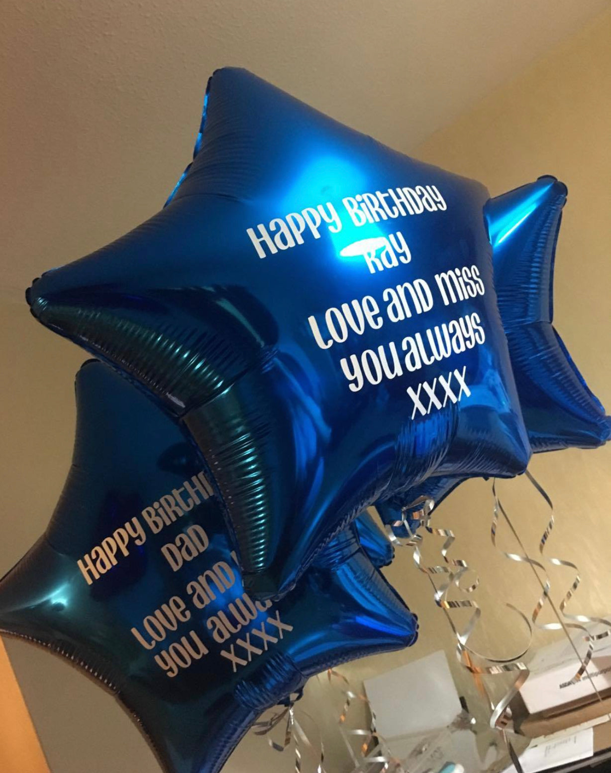 Personalised Star Balloons
