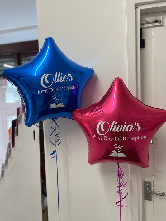 Back to School balloons