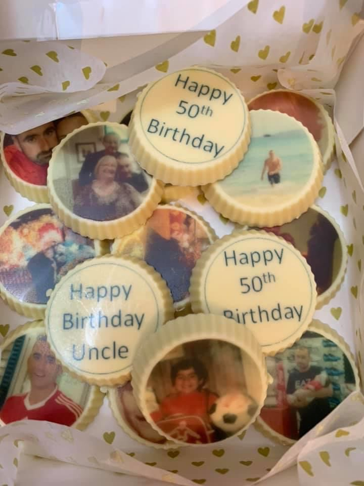 Personalised Chocolate Box