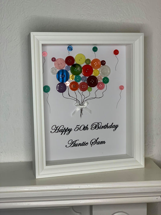 Personalised Balloon Frame