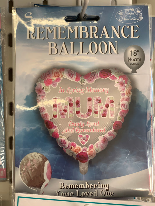 Mum/Nan Memorial Balloon