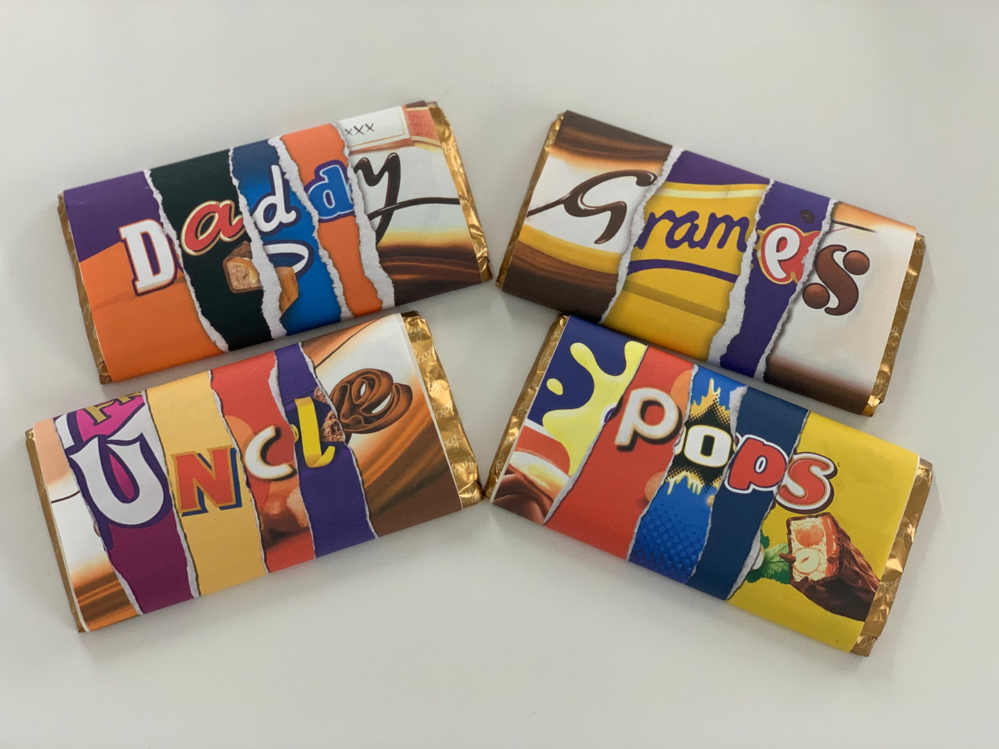 Father’s Day Chocolate bars
