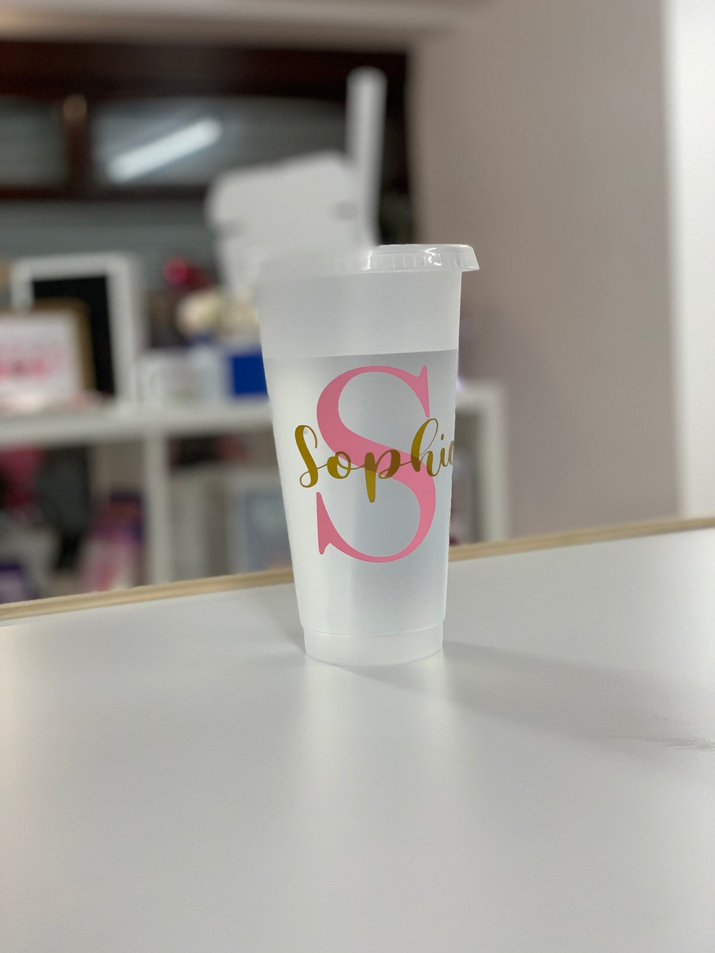 Personalised Straw Cup