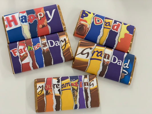 Father’s Day Chocolate bars