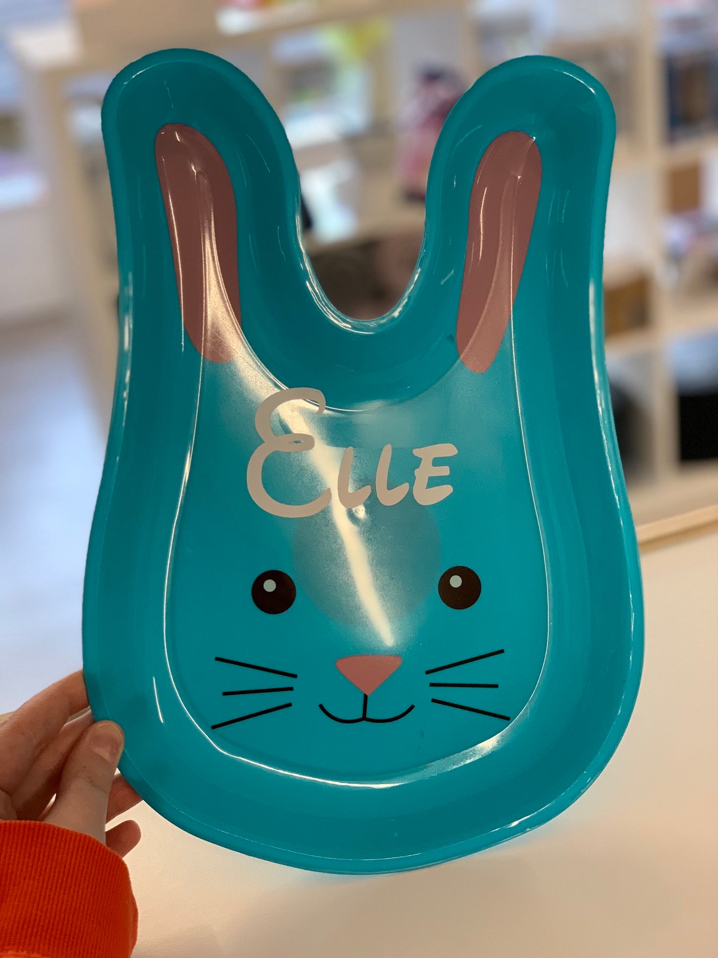 Personalised Bunny Easter Plate